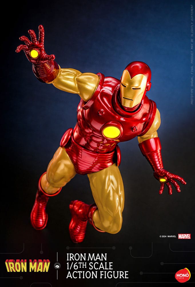 Marvel Action Figure 1/6 Iron Man 32cm8