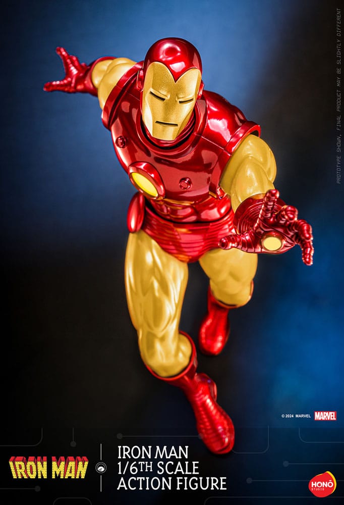 Marvel Action Figure 1/6 Iron Man 32cm12