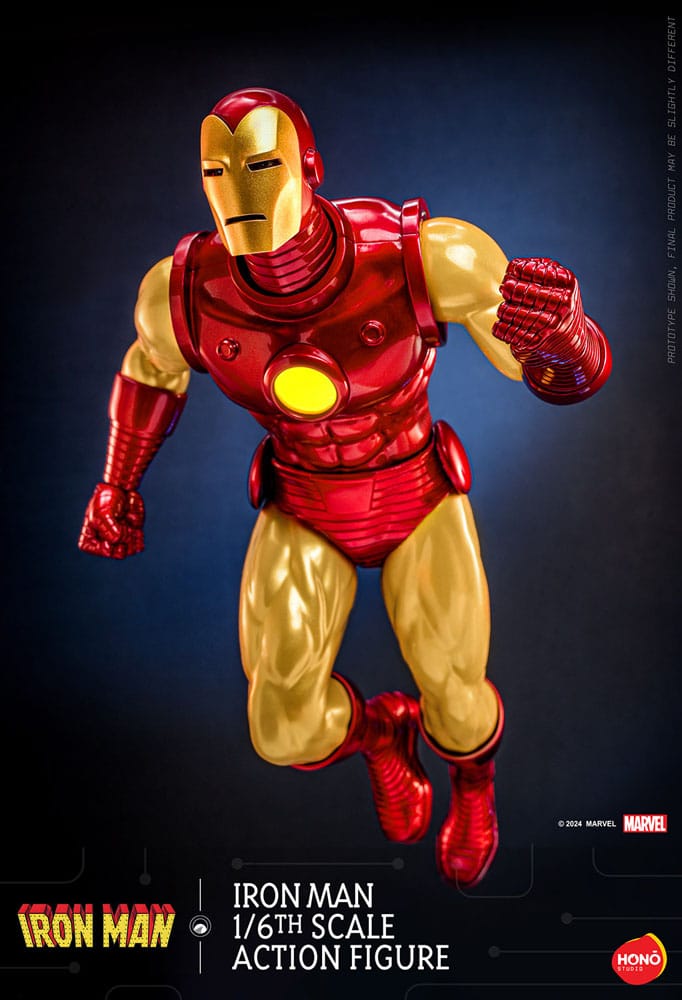 Marvel Action Figure 1/6 Iron Man 32cm7