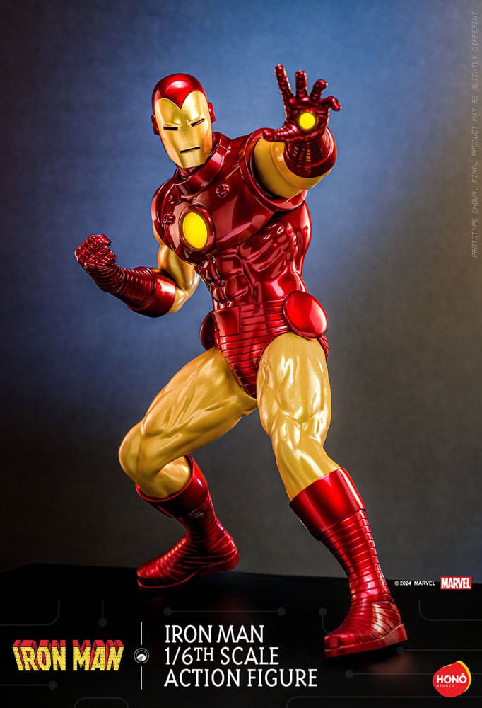 Marvel Action Figure 1/6 Iron Man 32cm9