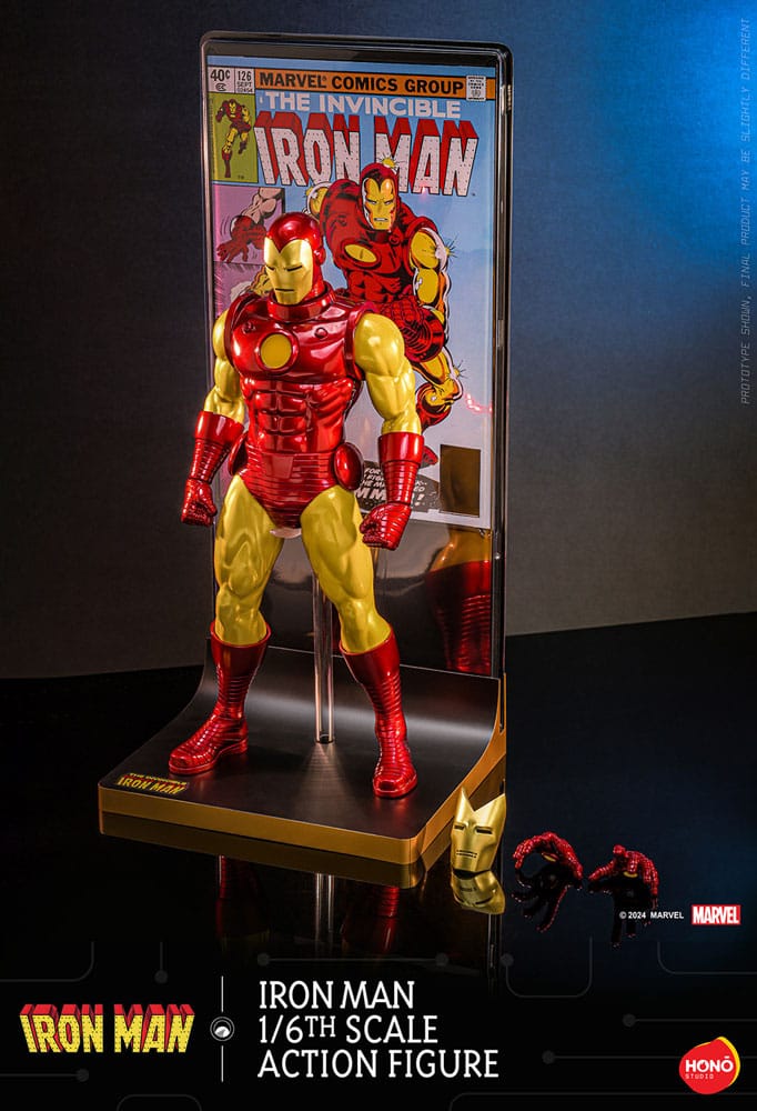 Marvel Action Figure 1/6 Iron Man 32cm17