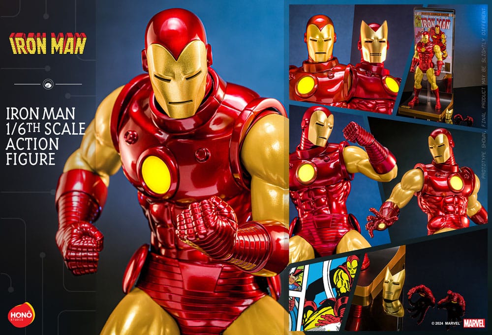 Marvel Action Figure 1/6 Iron Man 32cm24