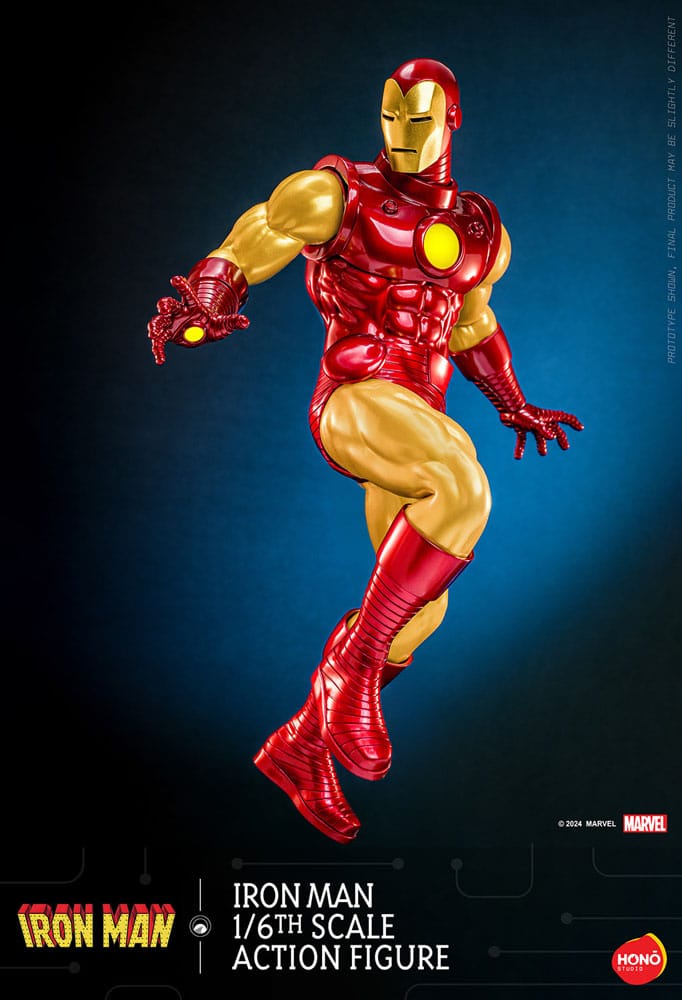 Marvel Action Figure 1/6 Iron Man 32cm11