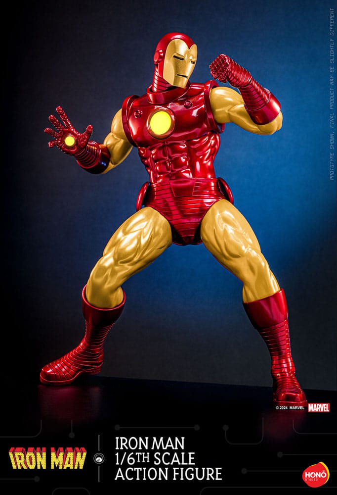 Marvel Action Figure 1/6 Iron Man 32cm6