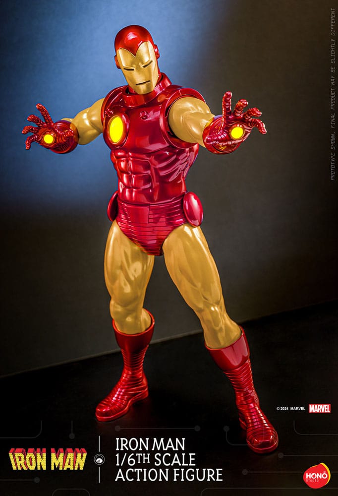 Marvel Action Figure 1/6 Iron Man 32cm10