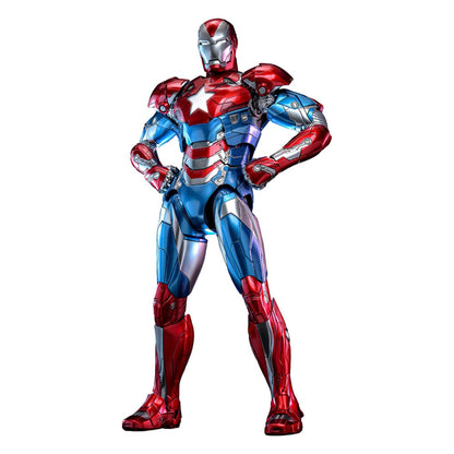 Marvel Comic Diecast Masterpiece Action Figure 1/6 Iron Patriot Hot Toys Exclusive 32cm1