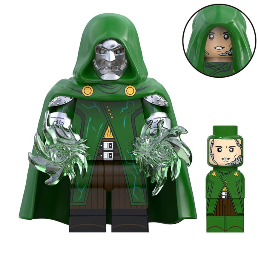 Dr Doom (2005) Custom Marvel Supervillain Minifigure1