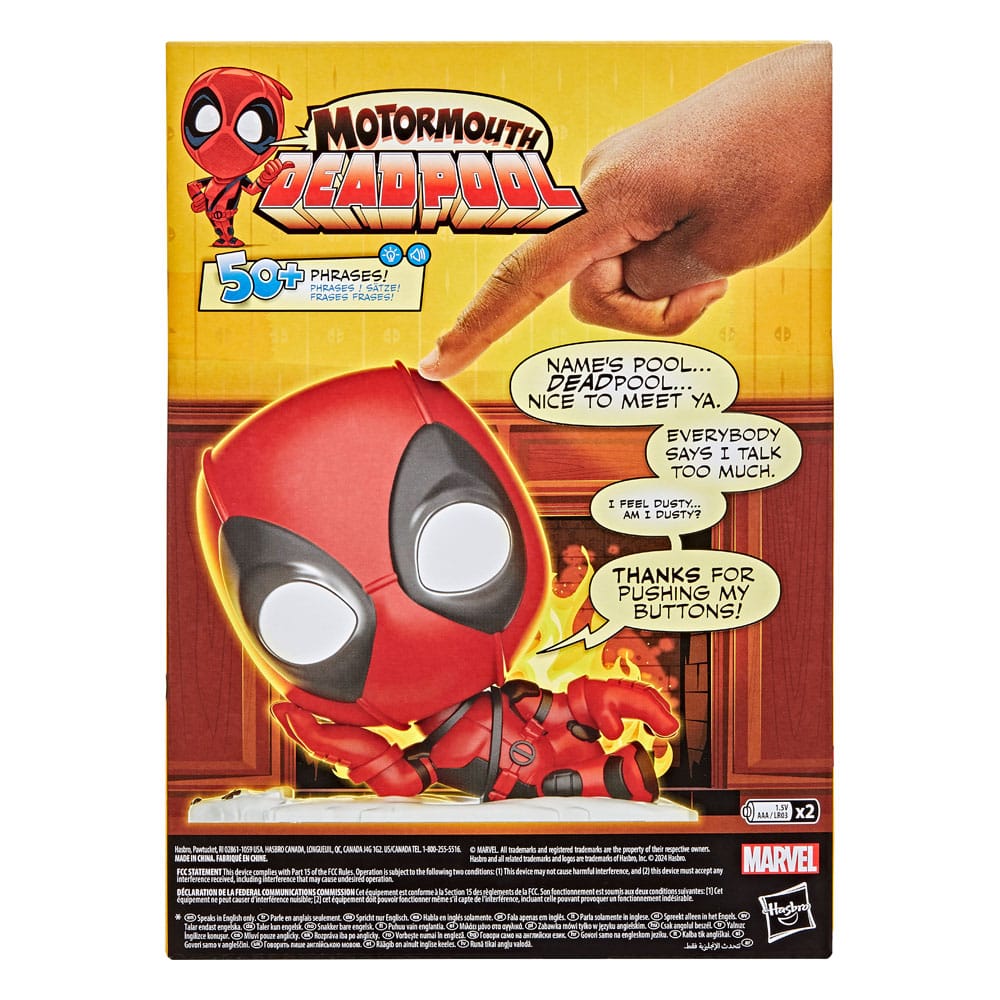 Marvel Electronic Figure Motormouth Deadpool 13cm2