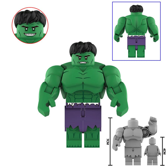 Marvel Hulk Custom Marvel Superhero Large Minifigure1