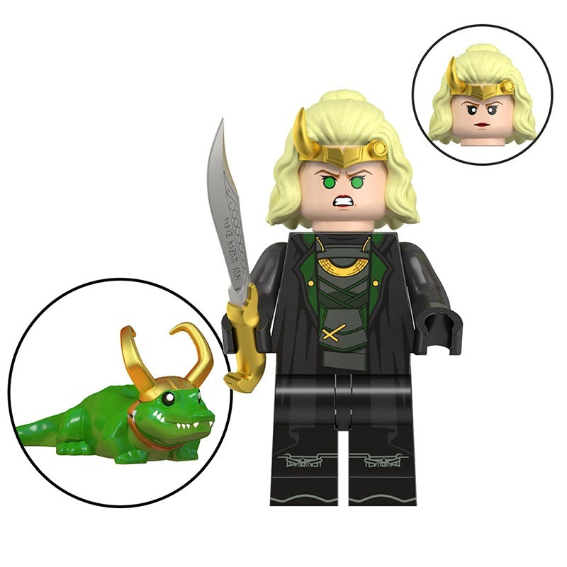 Sylvie (Loki) Custom Marvel Superhero Minifigure1