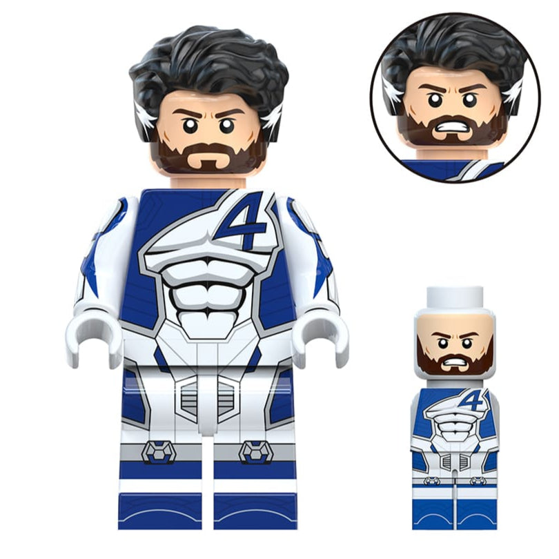 Mr Fantastic (Marvel Rivals) Custom Marvel Superhero Minifigure1