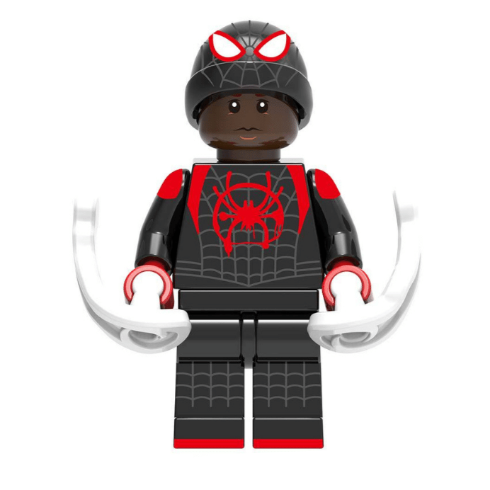 Spider-Man (Miles Morales) Custom Marvel Superhero Minifigure1