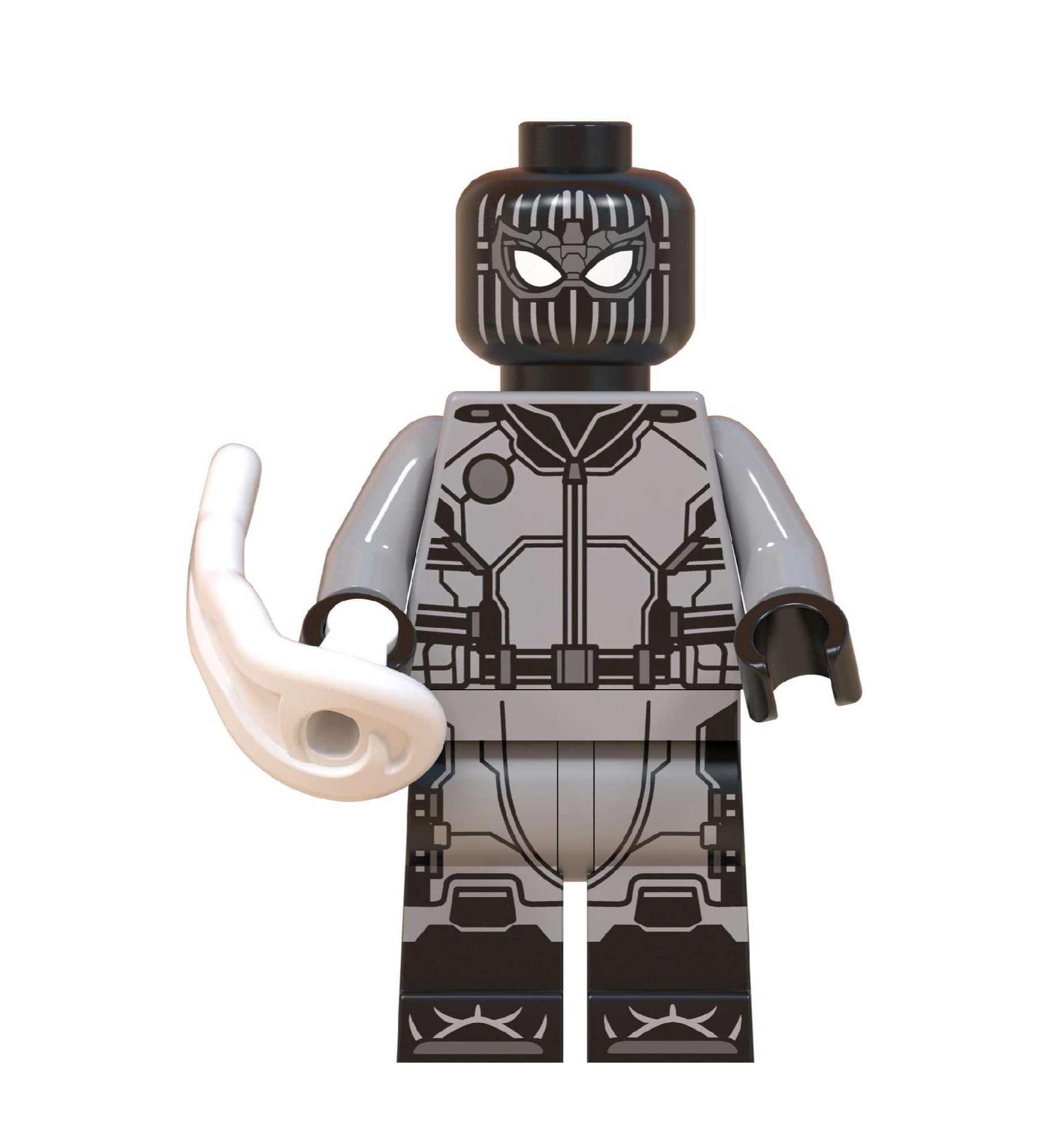 Spider-Man (Stealth Suit) Custom Marvel Superhero Minifigure1