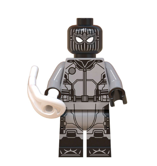 Spider-Man (Stealth Suit) Custom Marvel Superhero Minifigure1