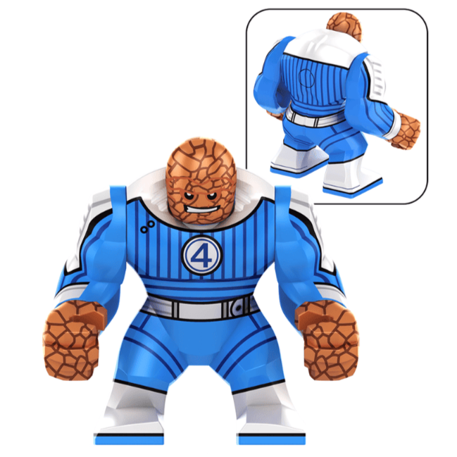 Thing (Fantastic Four First Steps) Custom Marvel Superhero Large Minifigure1