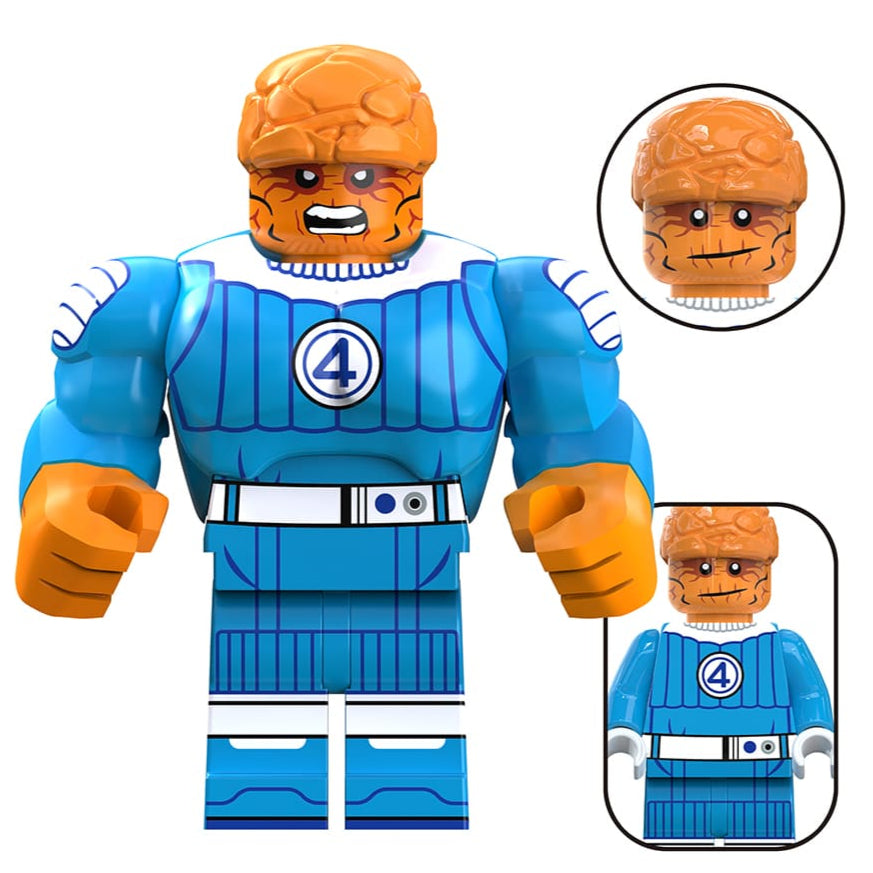 Thing Mini Marvels Thing (Fantastic Four First Steps) Custom Marvel Superhero Minifigure ...