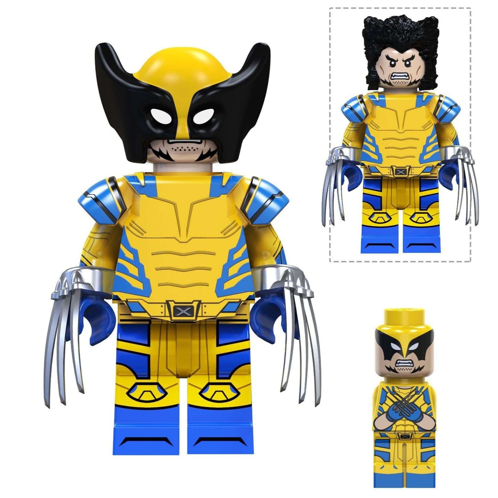 Wolverine (MCU) Custom Marvel Superhero Minifigure1