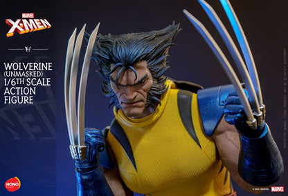 Marvel X-Men Action Figure 1/6 Wolverine (Unmasked) 28cm12