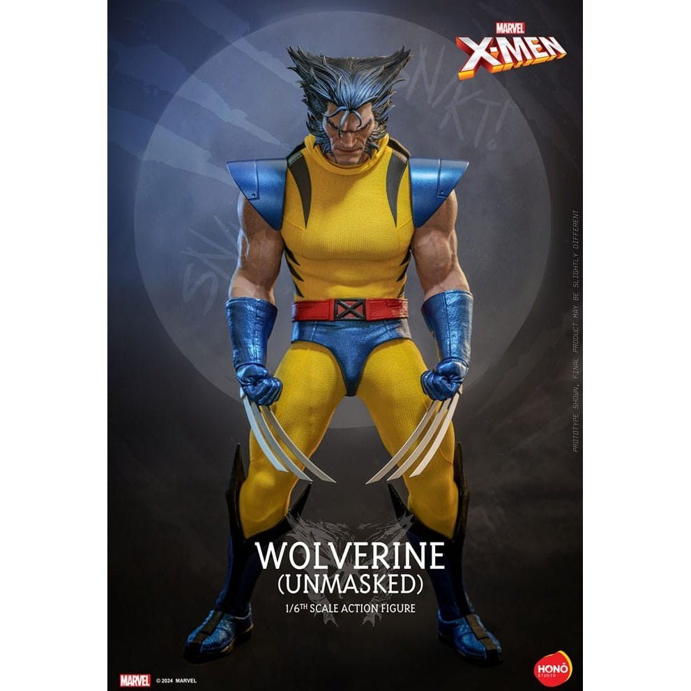 Marvel X-Men Action Figure 1/6 Wolverine (Unmasked) 28cm3