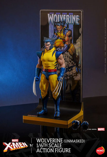 Marvel X-Men Action Figure 1/6 Wolverine (Unmasked) 28cm6
