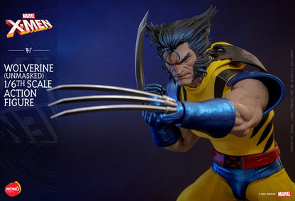 Marvel X-Men Action Figure 1/6 Wolverine (Unmasked) 28cm13