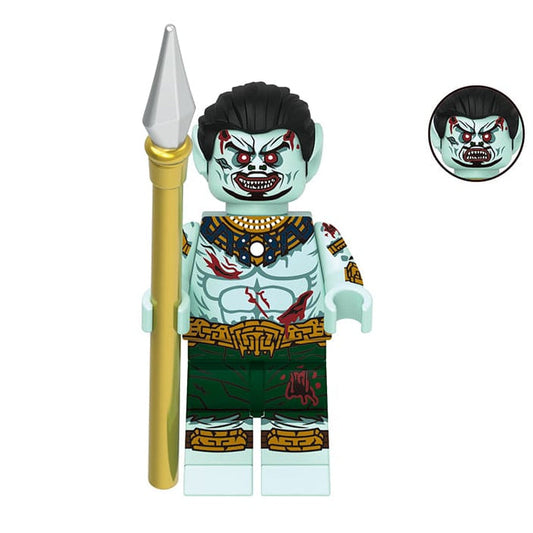 Zombie Namor Custom Marvel Superhero Minifigure1
