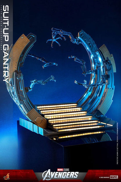 Marvel's The Avengers Accessories Collection Series Iron Man Suit-Up Gantry7