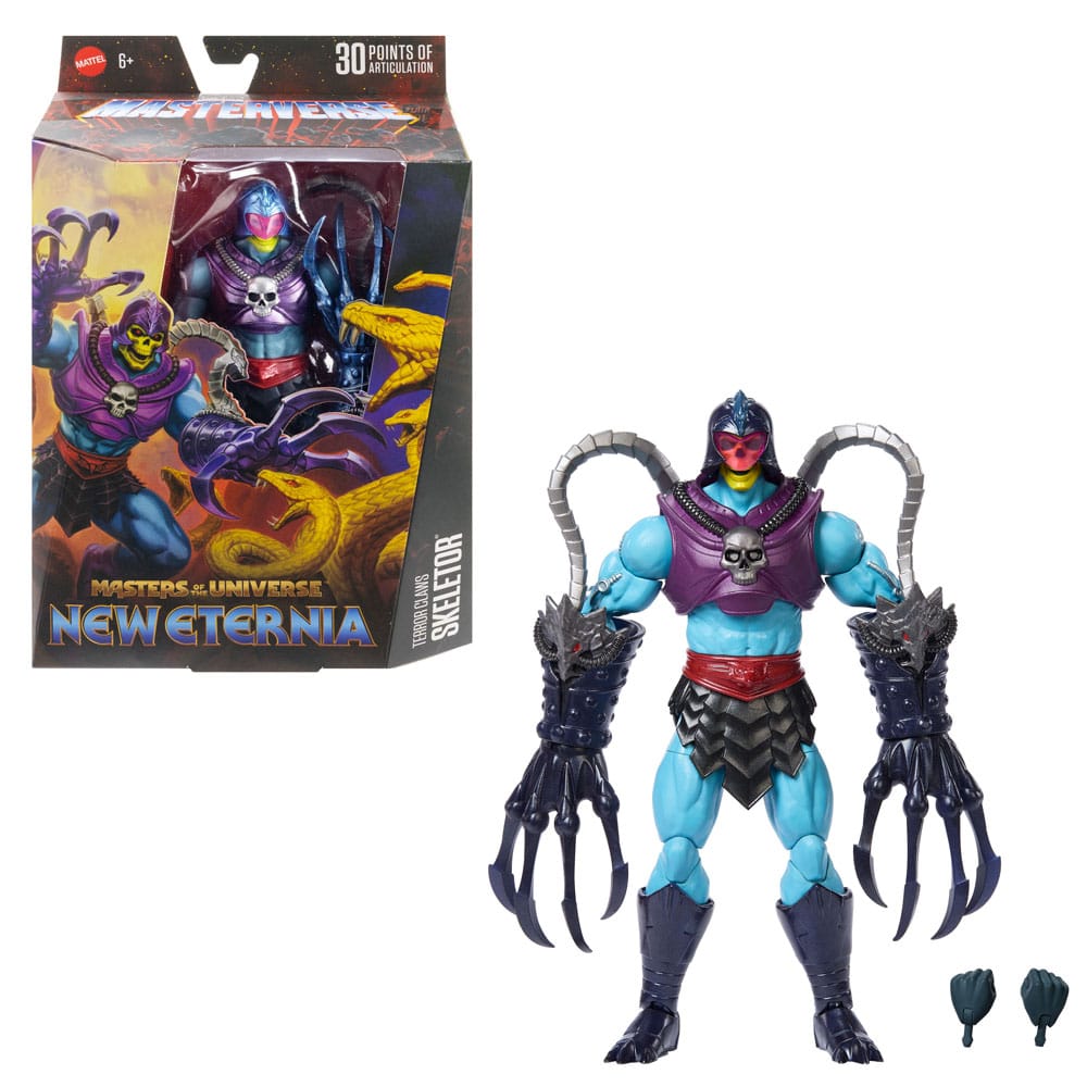 Masters of the Universe Core New Etheria Action Figure Terror Claws Skeletor 18cm8