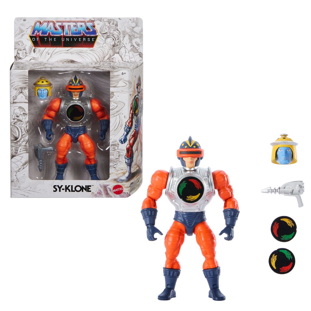 Masters of the Universe Origins Action Figure Sketchbook Series: Sy-Klone heo exclusive 14cm3