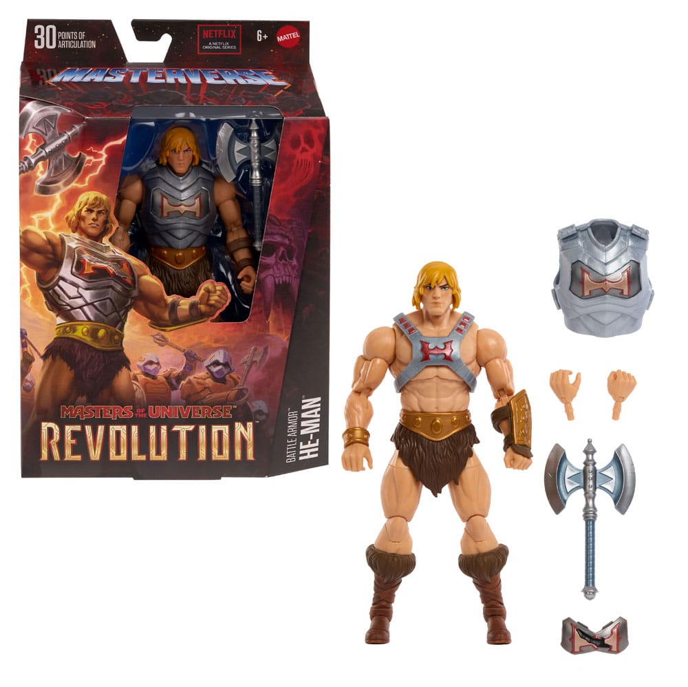 Masters of the Universe: Revolution Masterverse Action Figure Battle Armor He-Man 18cm4