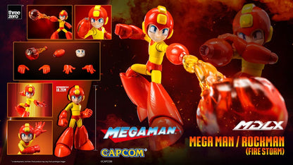 Mega Man MDLX Action Figure Mega Man / Rockman (Fire Storm) 10cm12