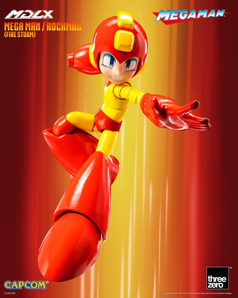 Mega Man MDLX Action Figure Mega Man / Rockman (Fire Storm) 10cm7
