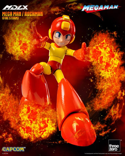 Mega Man MDLX Action Figure Mega Man / Rockman (Fire Storm) 10cm10