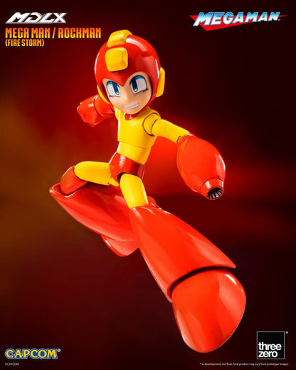 Mega Man MDLX Action Figure Mega Man / Rockman (Fire Storm) 10cm3
