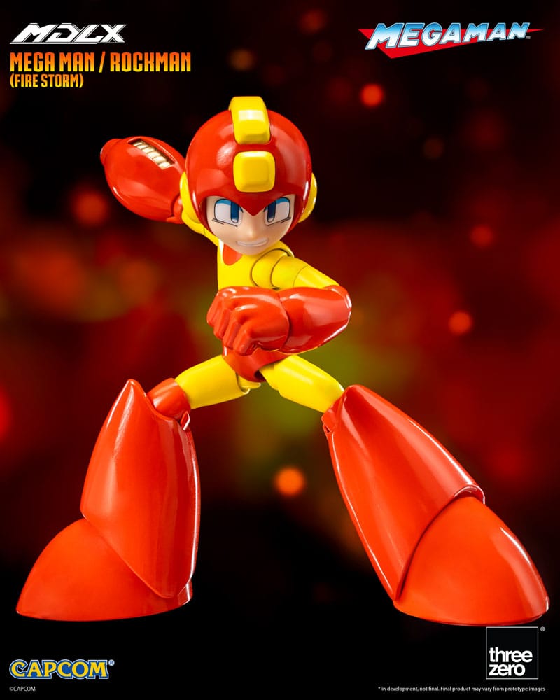 Mega Man MDLX Action Figure Mega Man / Rockman (Fire Storm) 10cm8