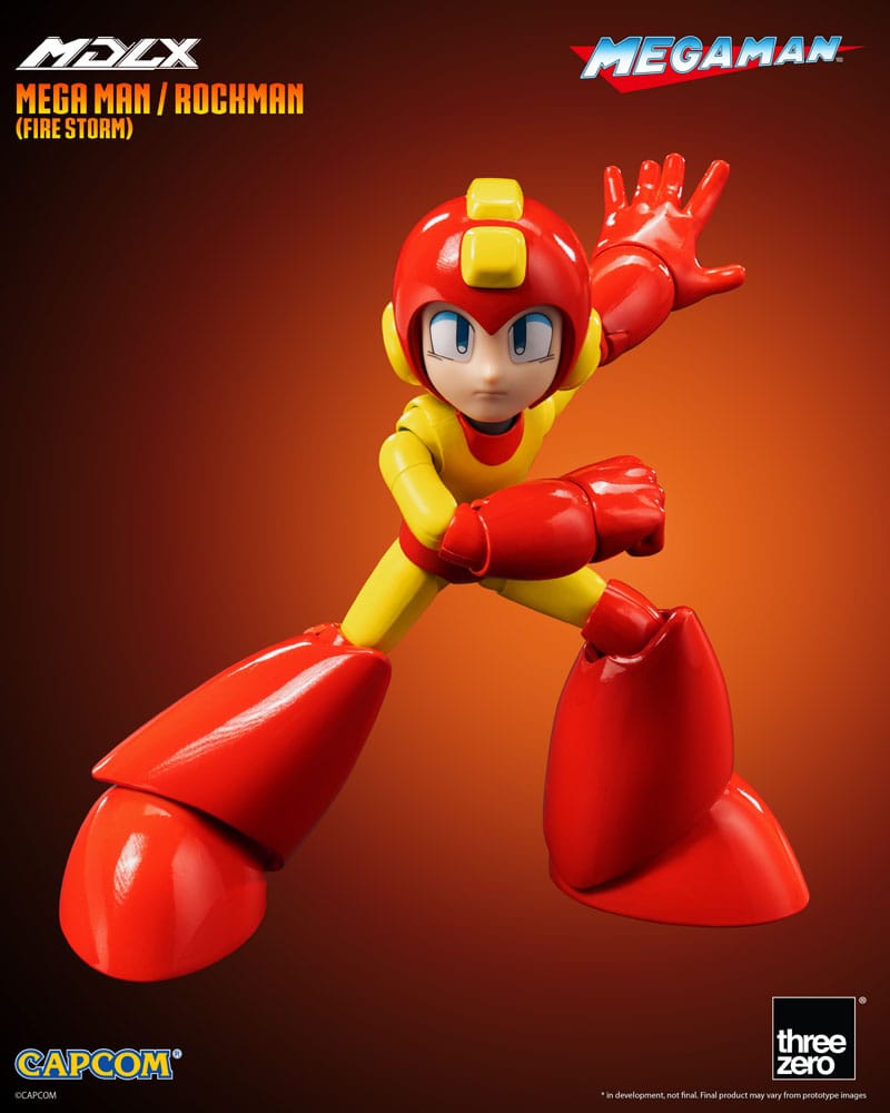 Mega Man MDLX Action Figure Mega Man / Rockman (Fire Storm) 10cm11