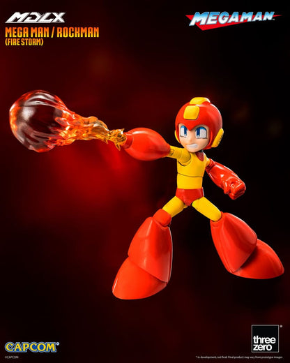 Mega Man MDLX Action Figure Mega Man / Rockman (Fire Storm) 10cm5