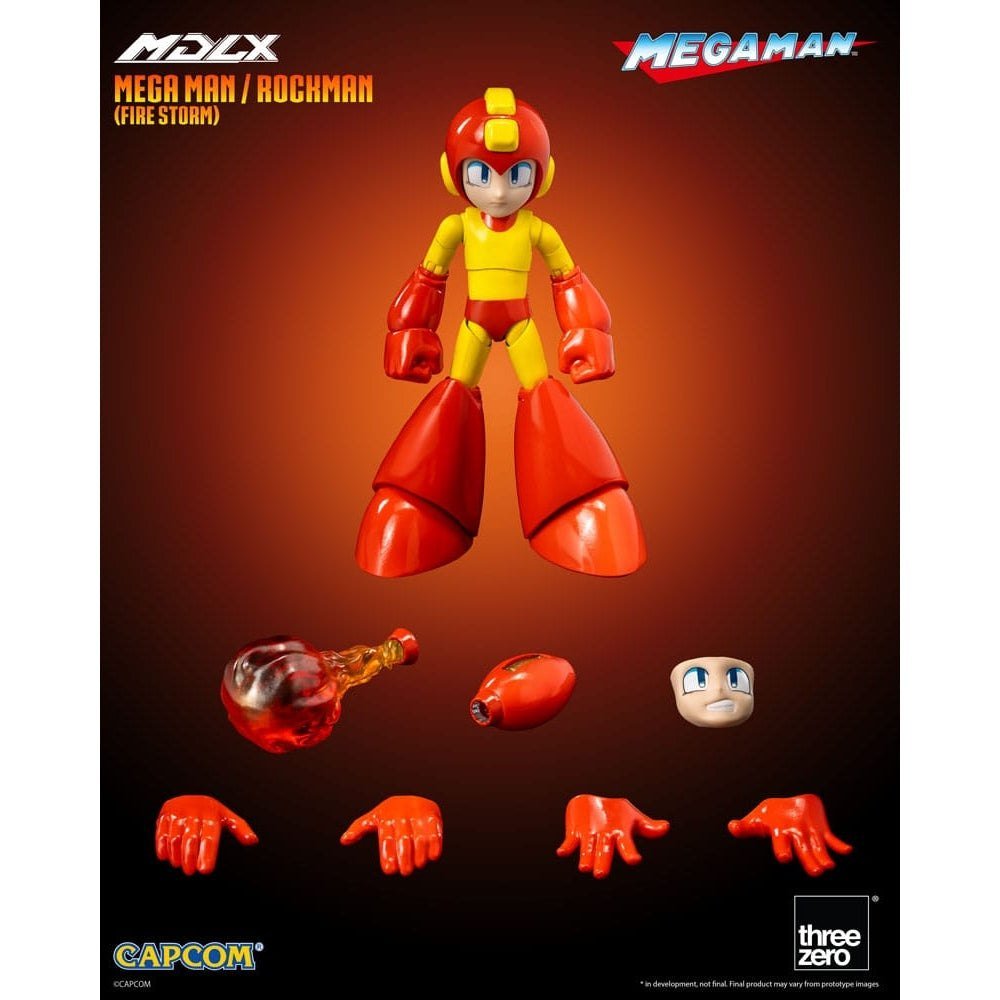 Mega Man MDLX Action Figure Mega Man / Rockman (Fire Storm) 10cm2