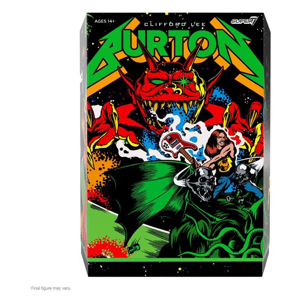 Metallica Ultimates Action Figure Wave 2 Cliff Burton 18cm3