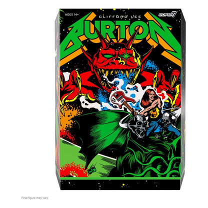 Metallica Ultimates Action Figure Wave 2 Cliff Burton 18cm3