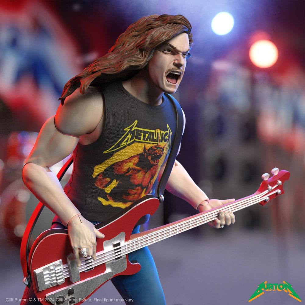 Metallica Ultimates Action Figure Wave 2 Cliff Burton 18cm10