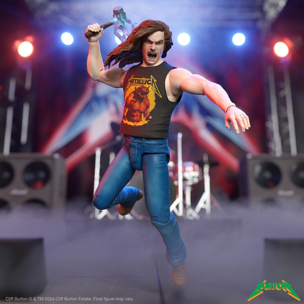 Metallica Ultimates Action Figure Wave 2 Cliff Burton 18cm1
