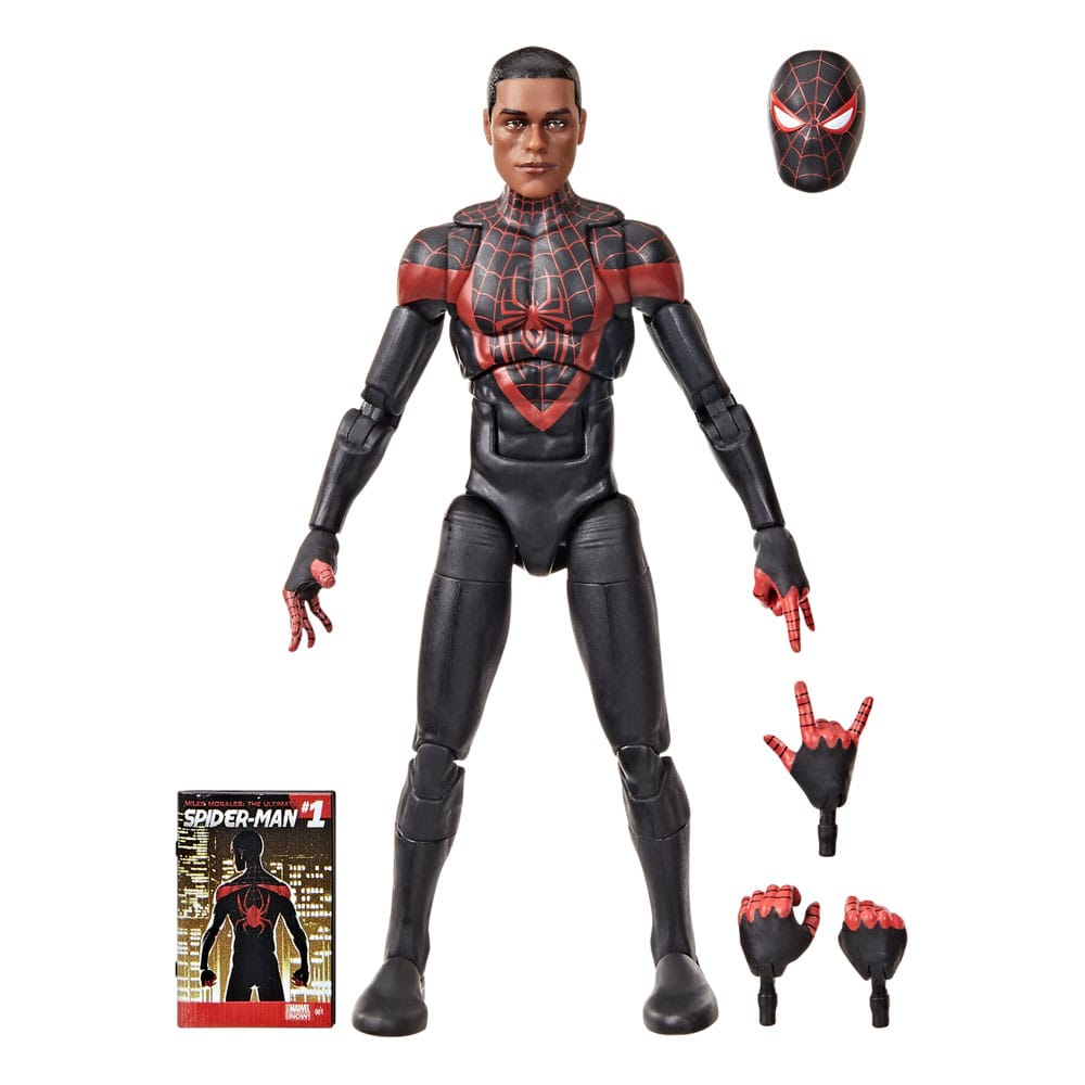 Miles Morales: The Ultimate Spider-Man Marvel Legends Action Figure Ultimate Miles Morales 15cm10