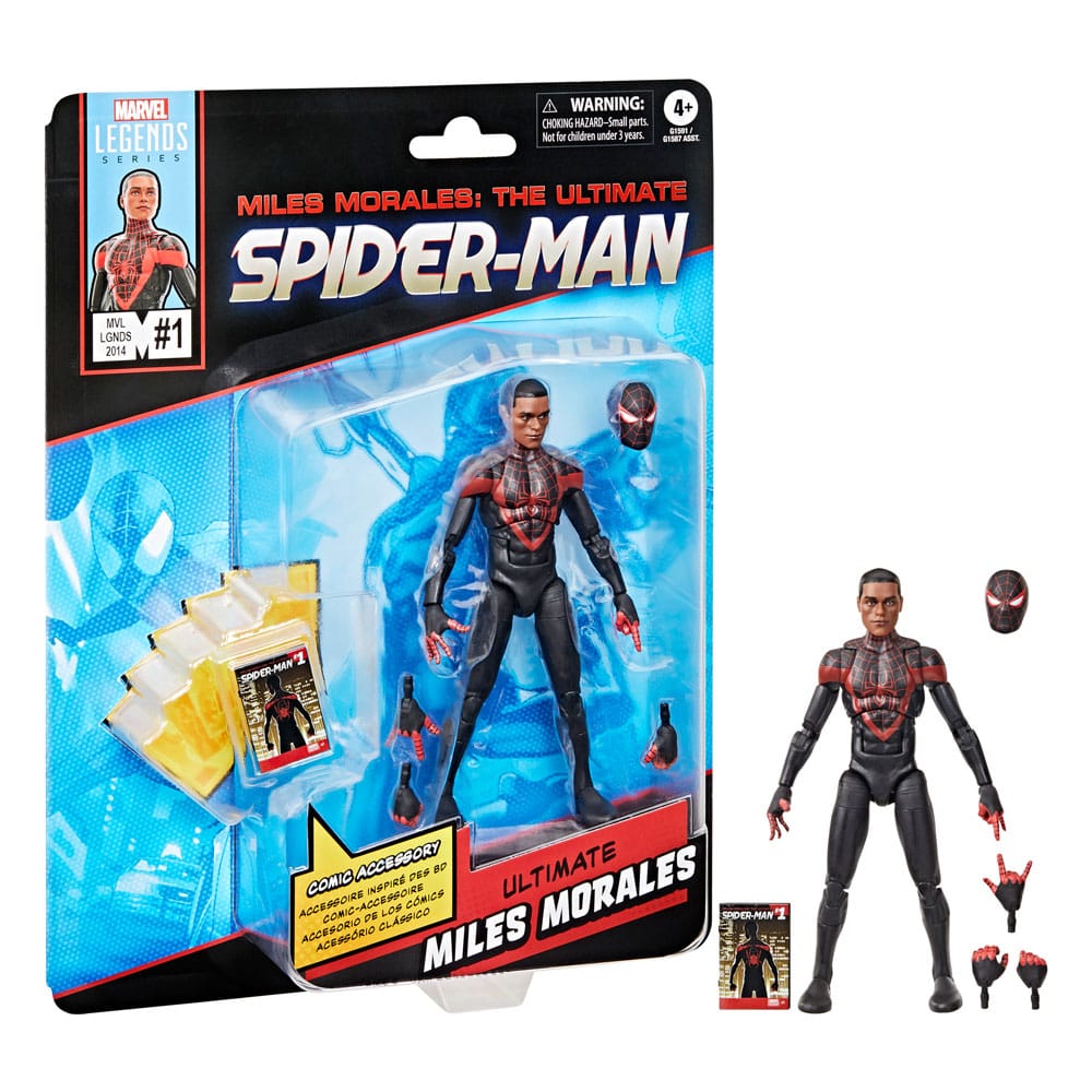 Miles Morales: The Ultimate Spider-Man Marvel Legends Action Figure Ultimate Miles Morales 15cm11