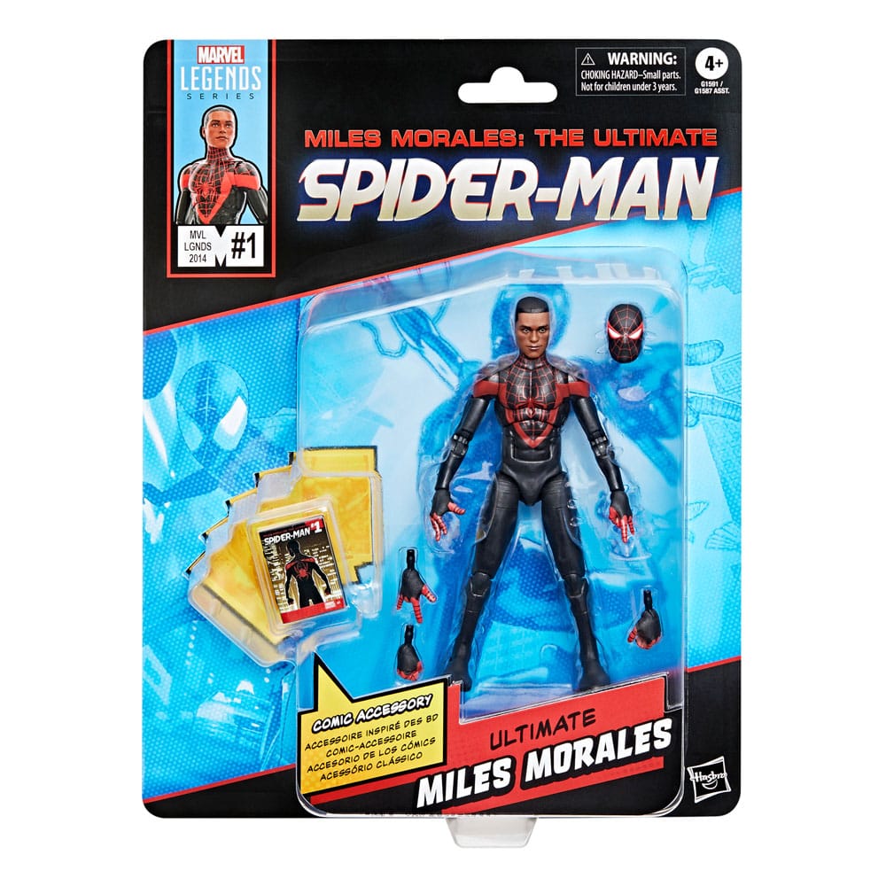 Miles Morales: The Ultimate Spider-Man Marvel Legends Action Figure Ultimate Miles Morales 15cm12