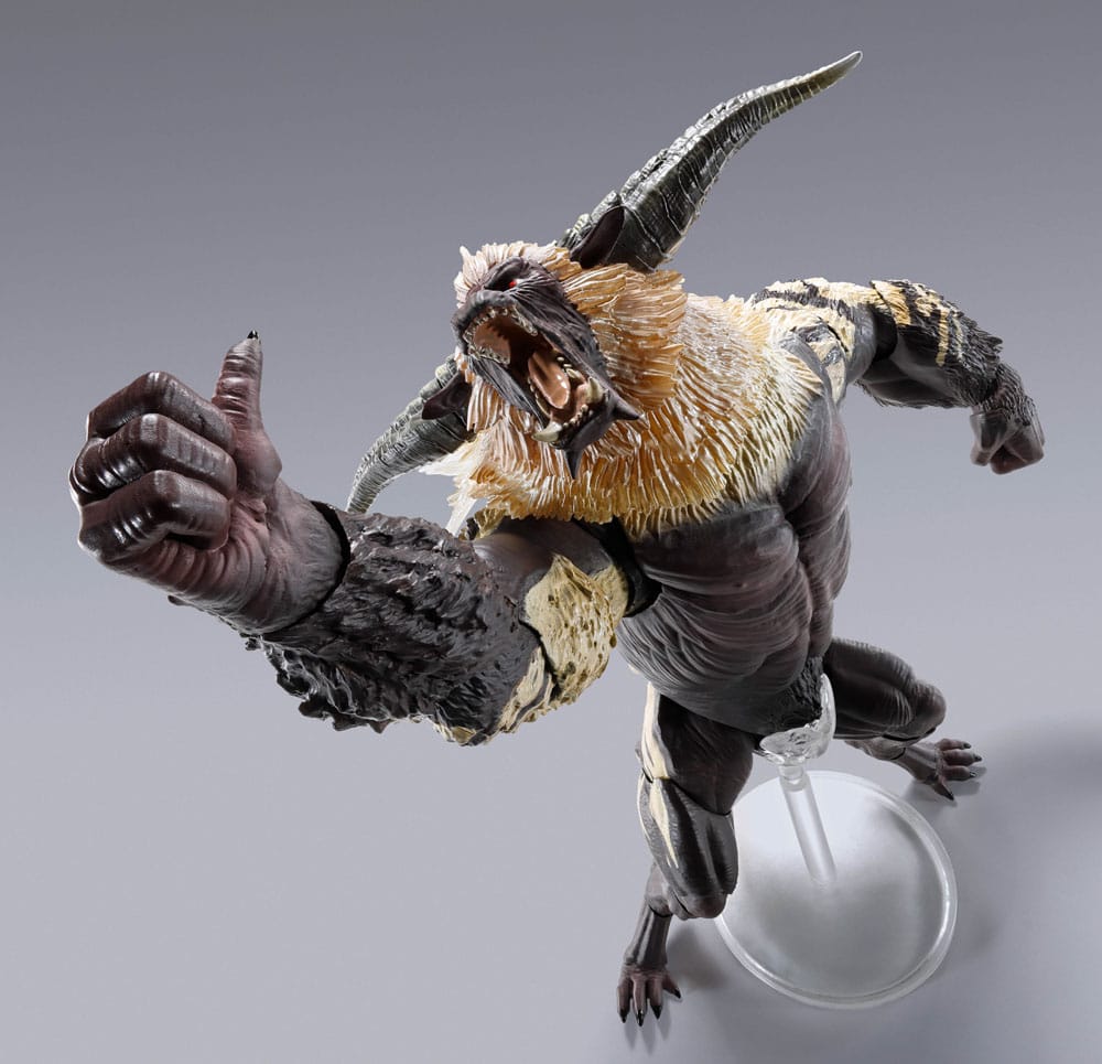 Monster Hunter S.H. Monster Arts Action Figure Furious Rajang 20cm5