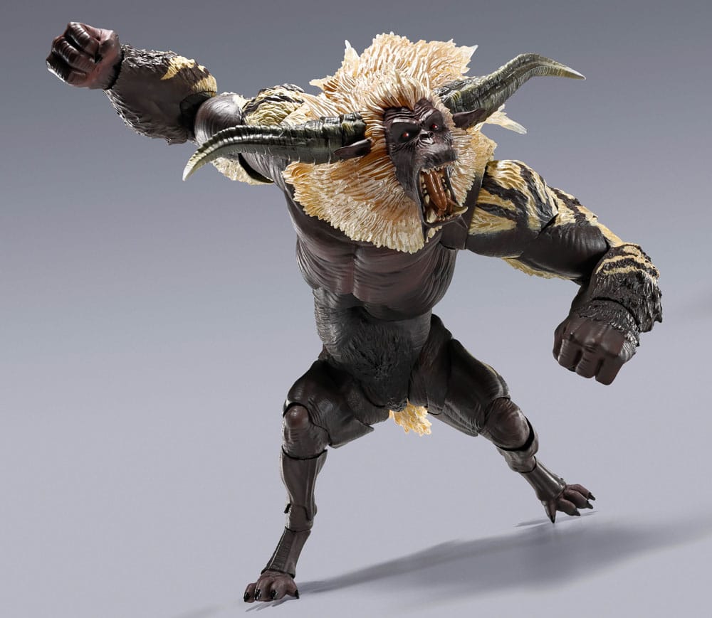 Monster Hunter S.H. Monster Arts Action Figure Furious Rajang 20cm3