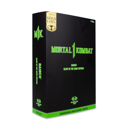 Mortal Kombat Action Figure Glow in the Dark Edition Raiden (Gold Label) 18cm9