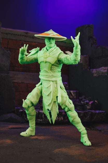 Mortal Kombat Action Figure Glow in the Dark Edition Raiden (Gold Label) 18cm15