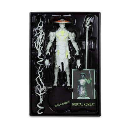 Mortal Kombat Action Figure Glow in the Dark Edition Raiden (Gold Label) 18cm7